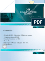 Overall Effectiveness Equipment: Ing. Luis Fernando Rodriguez