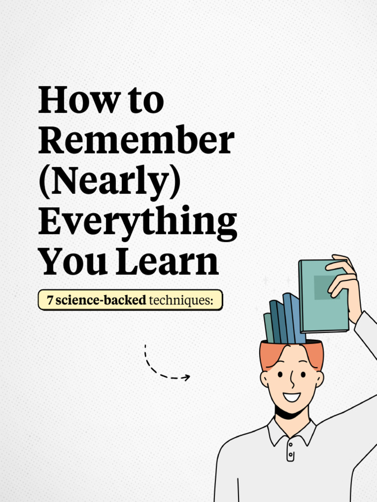 How To Remember Everything PDF