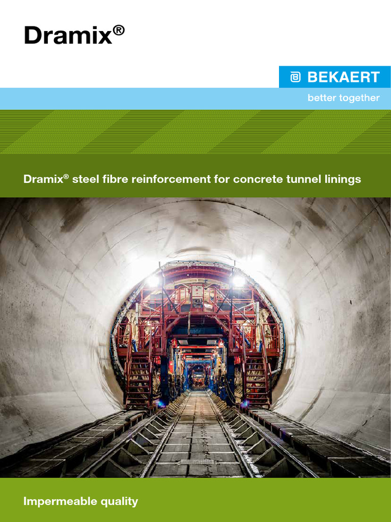 Dramix® Steel Fibre Reinforcement For Concrete Tunnel Linings | PDF ...