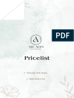 PRICELIST Arcadia Backdrop