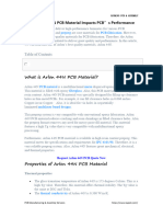 How Arlon 44N PCB Material Impacts PCB's Performance