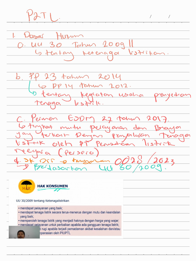 Catatan Materi P2TL | PDF