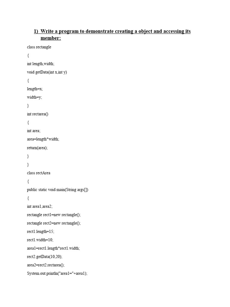 Java Lab Manual PDF Boolean Data Type Computer Data