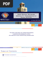 DNN - 1 - M1 - Fundamentals of Neural Network