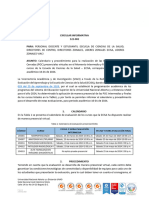 CIRCULAR ECISA - VIACI No. 122-002 Calendario y Procedimiento para La Realización de Las Pruebas Objetivas