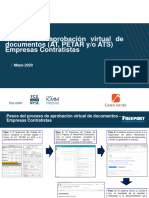 Proceso de Aprobación Virtual de Documentos (AT, PETAR, ATS) - Empresas Contratistas