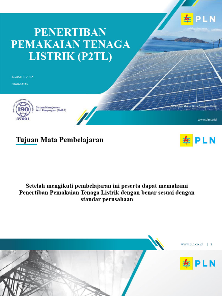 Pengenalan P2TL | PDF
