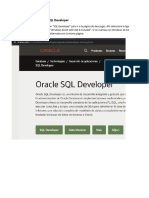 Instalación de Oracle SQL Developer