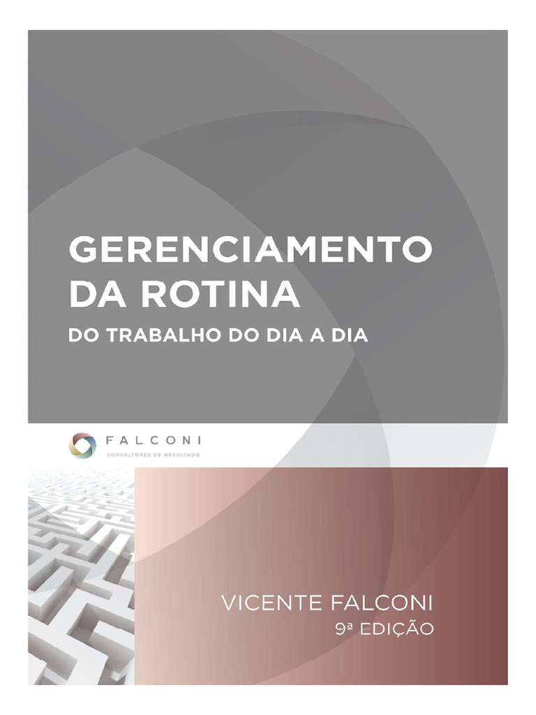 Gerenciamento de Rotina 9ed - Falconi | PDF