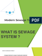 Mordern Sewage System