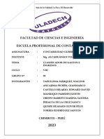 Contabilidad Gubernamental - Clasificador de Gastos e Ingresos