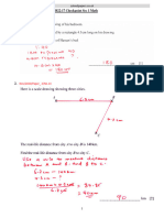 2022 - 17 Bearing and Scale Drawing Checkpoint - Sec - 1 Mathematics - Solved