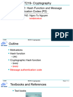 Week11 Authentication P2-SHA3 MACs