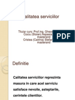 Calitatea Serviciilor Final