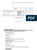 Laporan Penempatan Harta Tambahan Yang Berada Di Dalam Wilayah NKRI