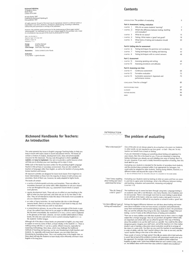 Assessment Testing Pdf