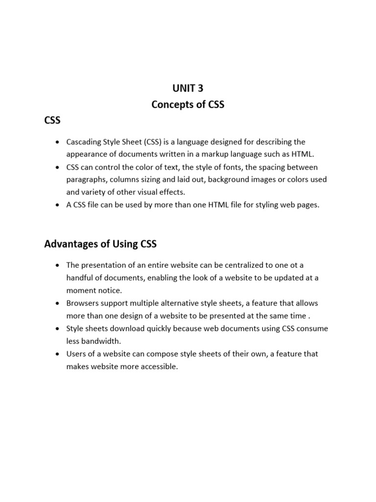 Unit 3 | PDF