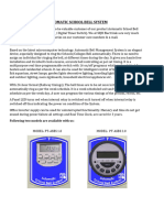 Asbs 2 0 Automatic School Bell System