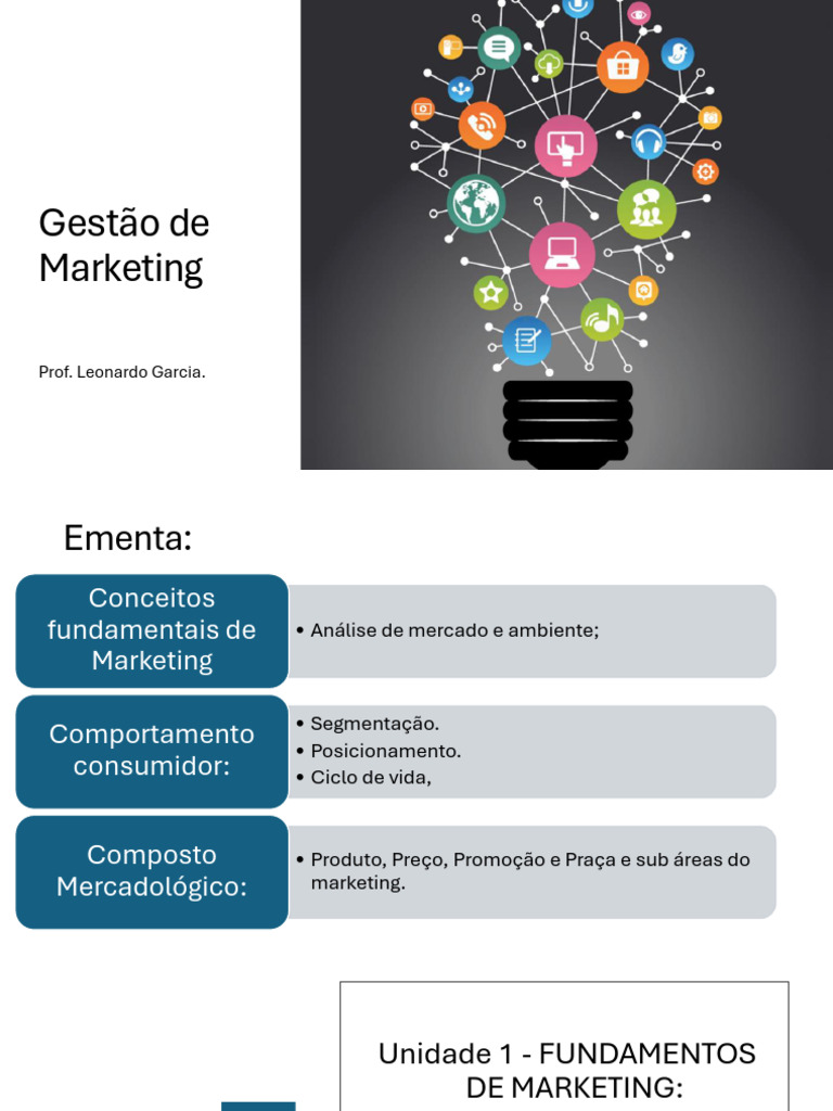 Fundamentos da Gestão de Marketing | PDF | Marketing | Mercado (economia)