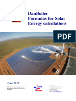 Formulas Solar Energy - June 2017