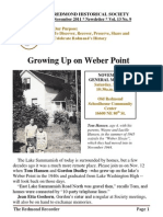 Growing Up On Weber Point: Redmond Historical Society