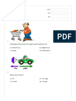 Forces and Net Force