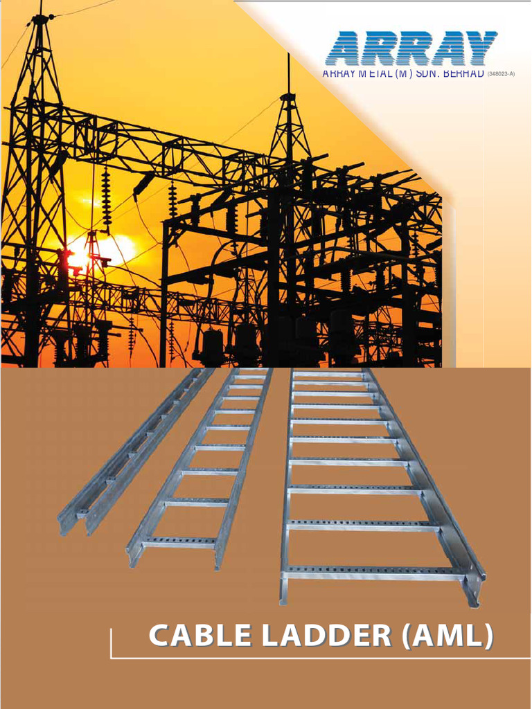 4a. Cable LadderCatalogue (Array) PDF Metals Industrial Processes