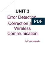 error detection correction and wireless communication