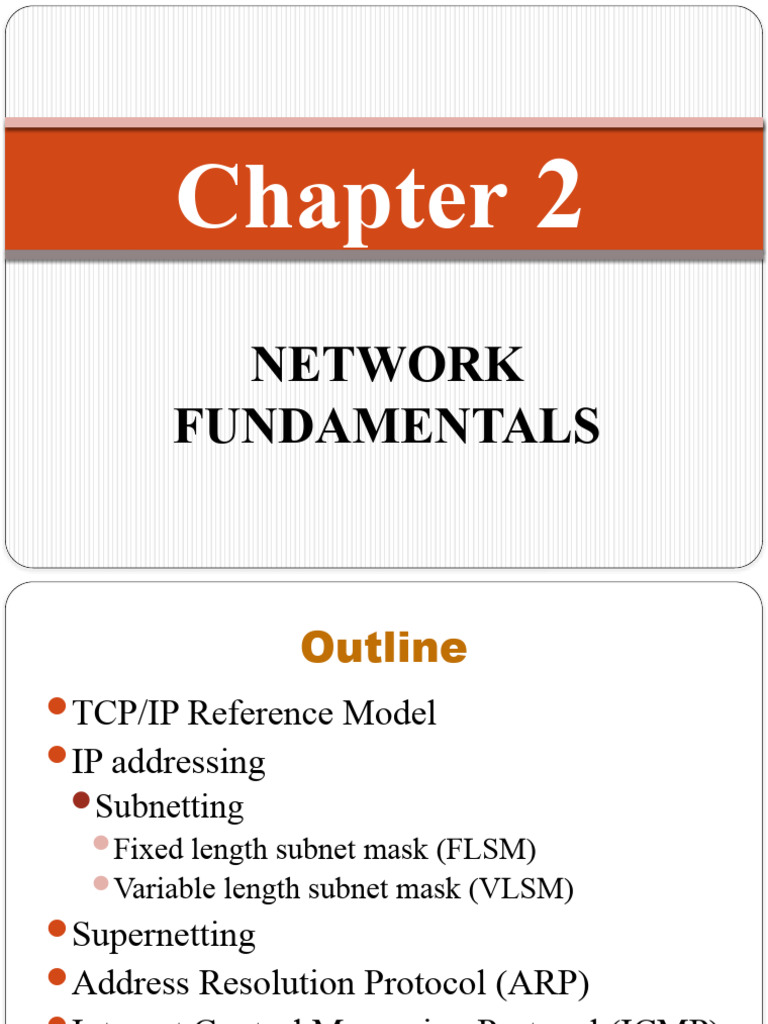 Chapter 2. Fundamental of Computer Network | PDF | Internet Protocol ...