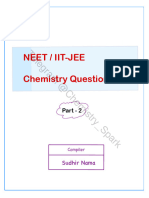 NEET JEE Chemistry Practice Question Bank Part 2