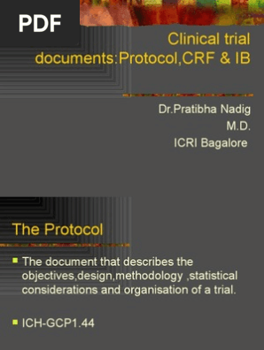 Clinical Trial Documents