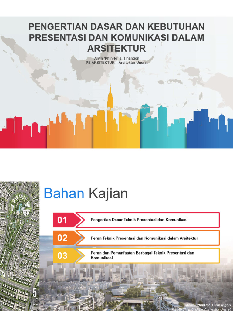 Teknik Presentasi dalam Arsitektur | PDF | Ilmu Sosial