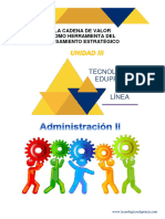 3 G. Unidad III Administración II