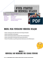 Aksi Nyata Strategi Penerapan Merdeka Belajar