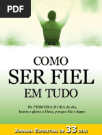 12 Como Ser Fiel Em Tudo