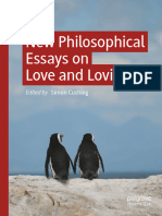 New Philosophical Essays On Love and Loving Simon Cushing Editor