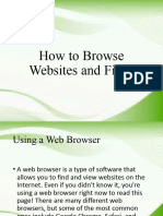 How To Browse Websites and Files. REBANAL