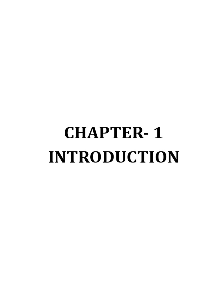 Chapter 1 Introduction Pdf Pricing Automotive Industry