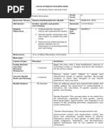 GRADE 6 - Health Ed Catch-Up Plan