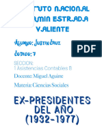 PRESIDENTES 1932 A 1977 El Salvador