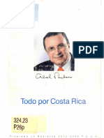 Progarama de Gobierno 2001 Abel Pacheco Todo Por Costa Rica