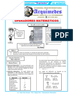 Operadores Matematicos Ejercicios para Tercero de Secundaria