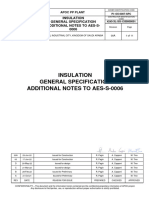 Pi-135-0007-Spc - 00a - Insulation Additional Notes