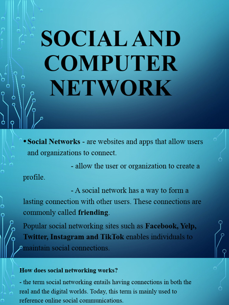 Trends g3 sudario pdf computer network social networking service