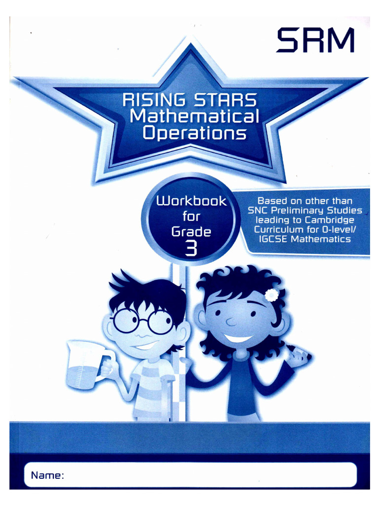 Rising Star Maths Workbook Paul Broadbent Grade 3 | PDF