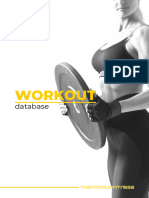 Workout Database