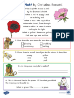 Poetry Reading Revision Mat 