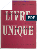 livre unique francais 7 eme