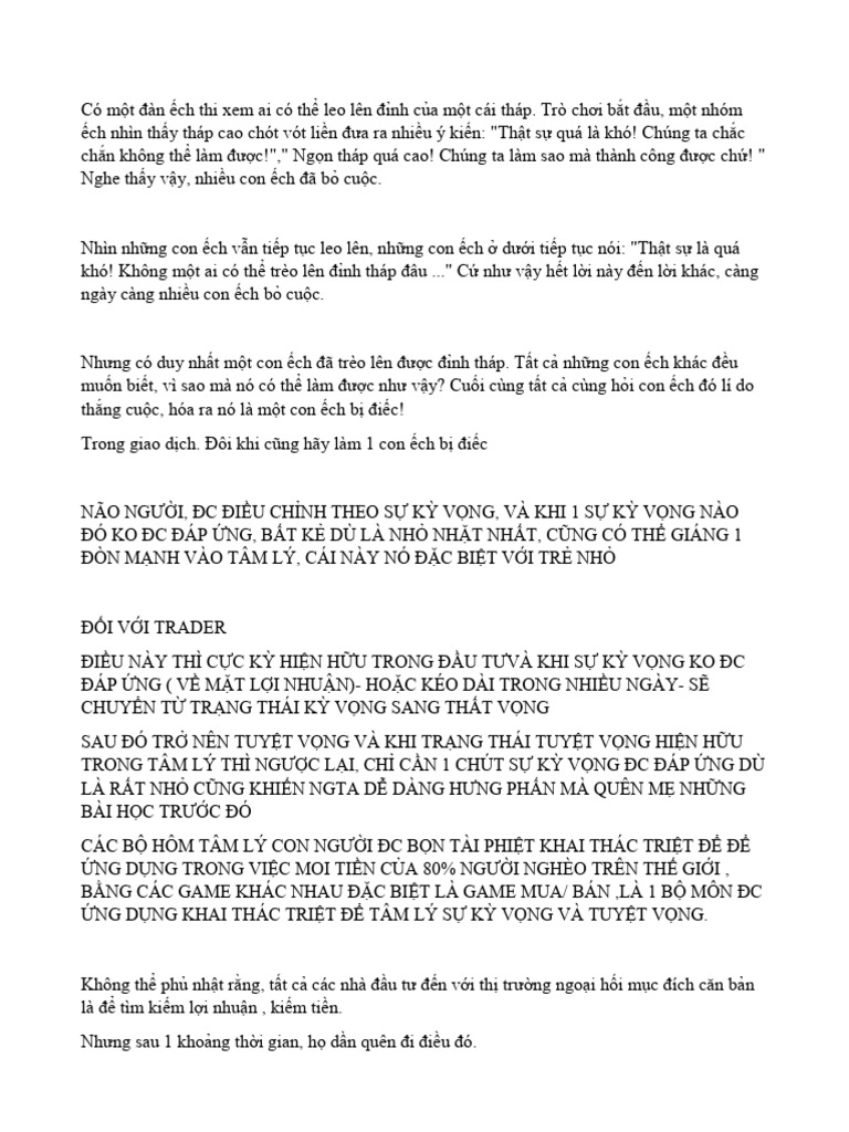 Trading Is Very Simple 7 | PDF