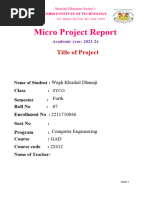 JPR Project Format